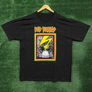 Bad Brains Self Titled Album Punk Rock Band T-Shirt Size Extra Large
